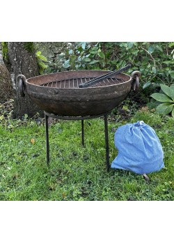 40cm Original Firebowl on High Stand with Grill