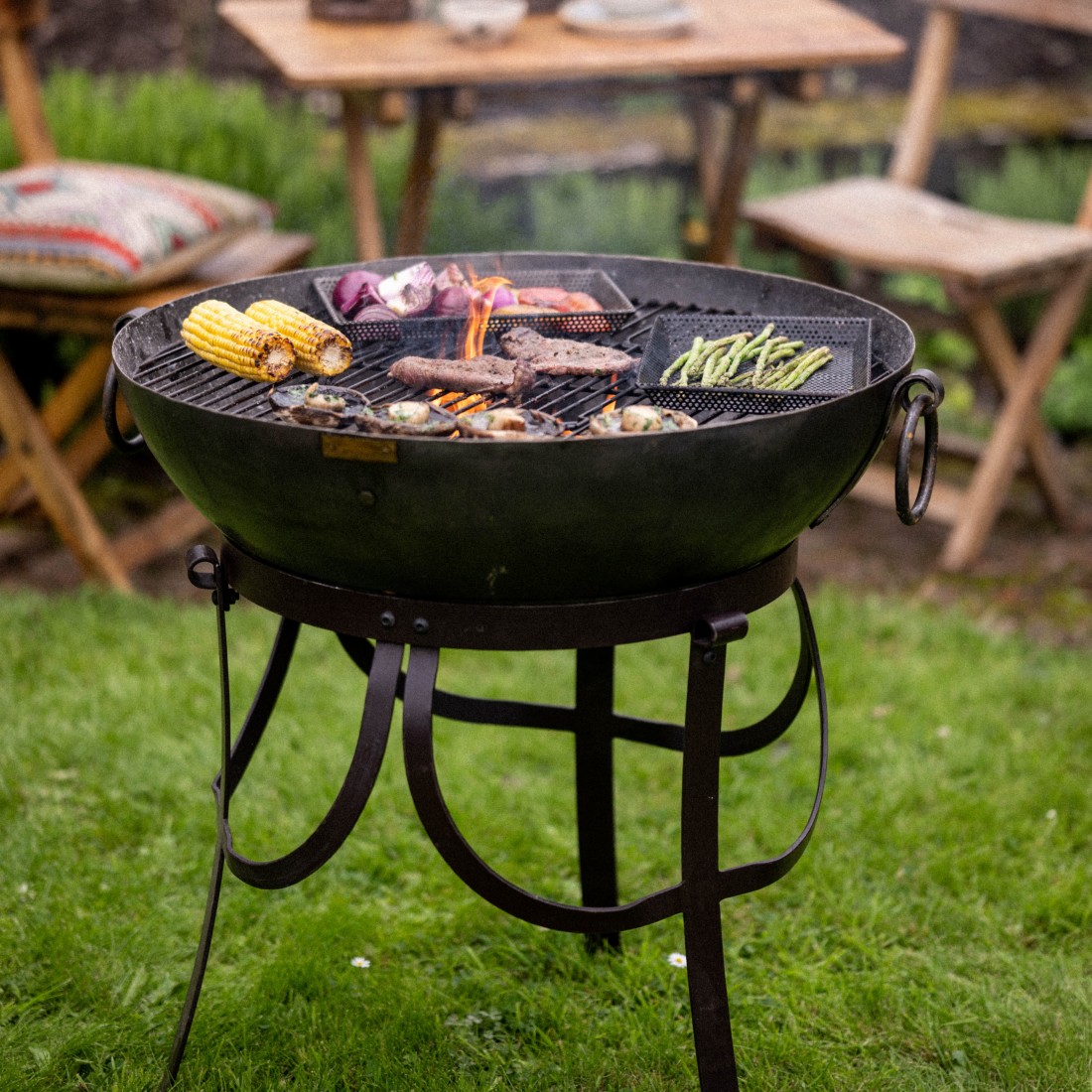 Kadai Cooking Bowl for 70/80cm Kadai Fire Pits, A Bell